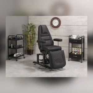 Elegance 3 Motorlu Yükseklik Hareketli Koltuk | Siyah 3 motorlu hareketli koltuk