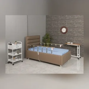 2 Motorlu Baza Görünümlü Hasta Karyolası 2 Motorlu Baza Görünümlü Hasta Karyolası